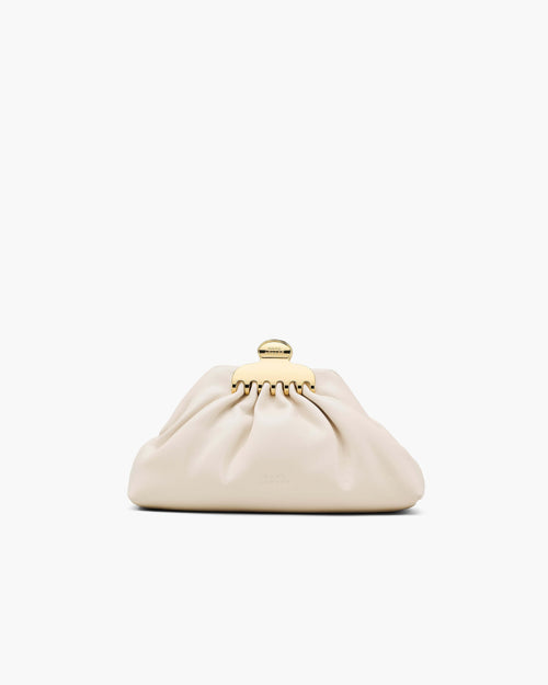 Marc Jacobs The Glam Small Clutch Bag in Ivory