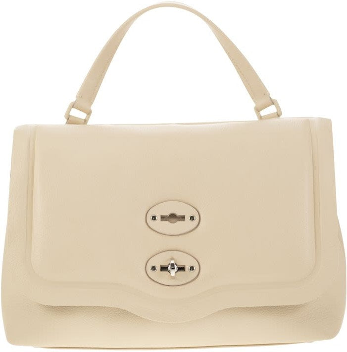 Women's Postina Piuma Pillow Small Bag in Vanilla | 0685801030000