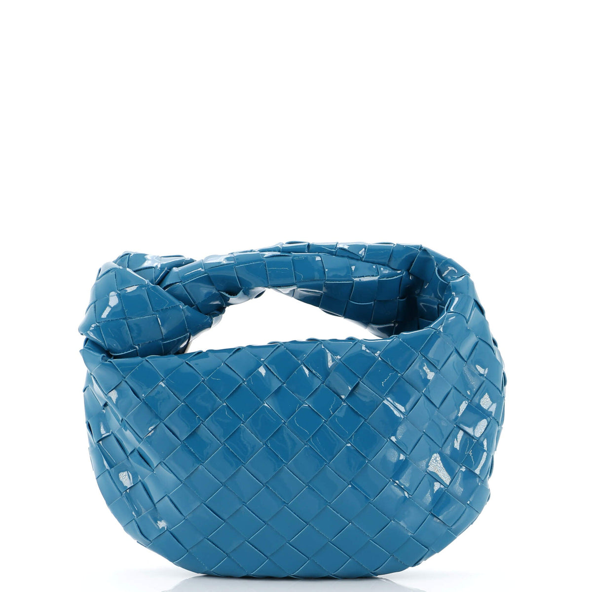 Bottega Veneta BV Jodie Hobo Intrecciato Patent Mini