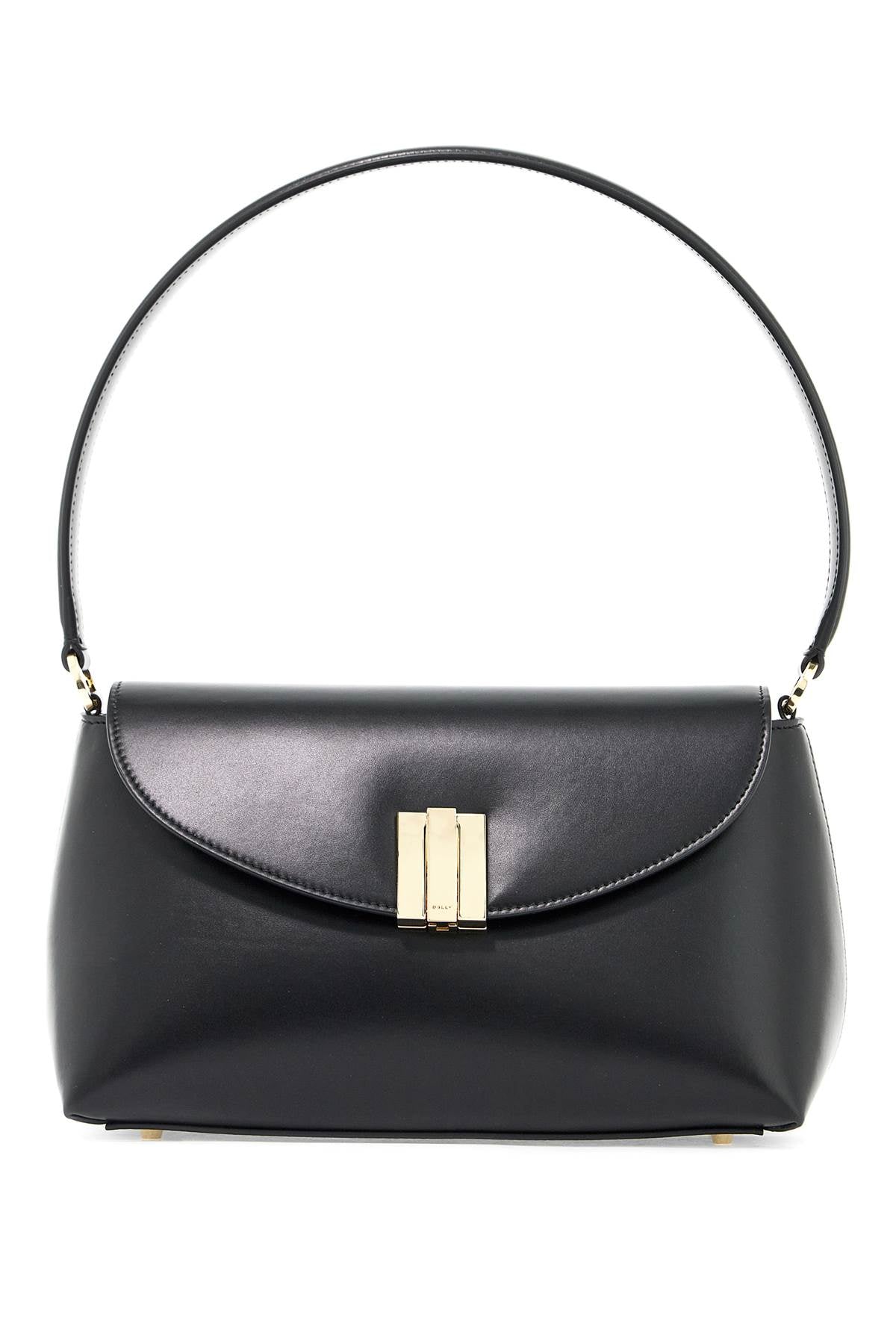Bally Women's Ollam Leather Shoulder Bag in Nero | WAH01PVT663