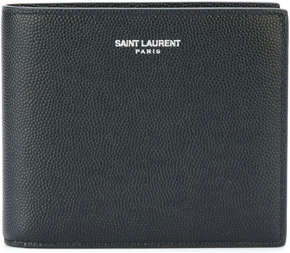 Saint Laurent Men's East/west Wallet in Black | 396307BTY0N