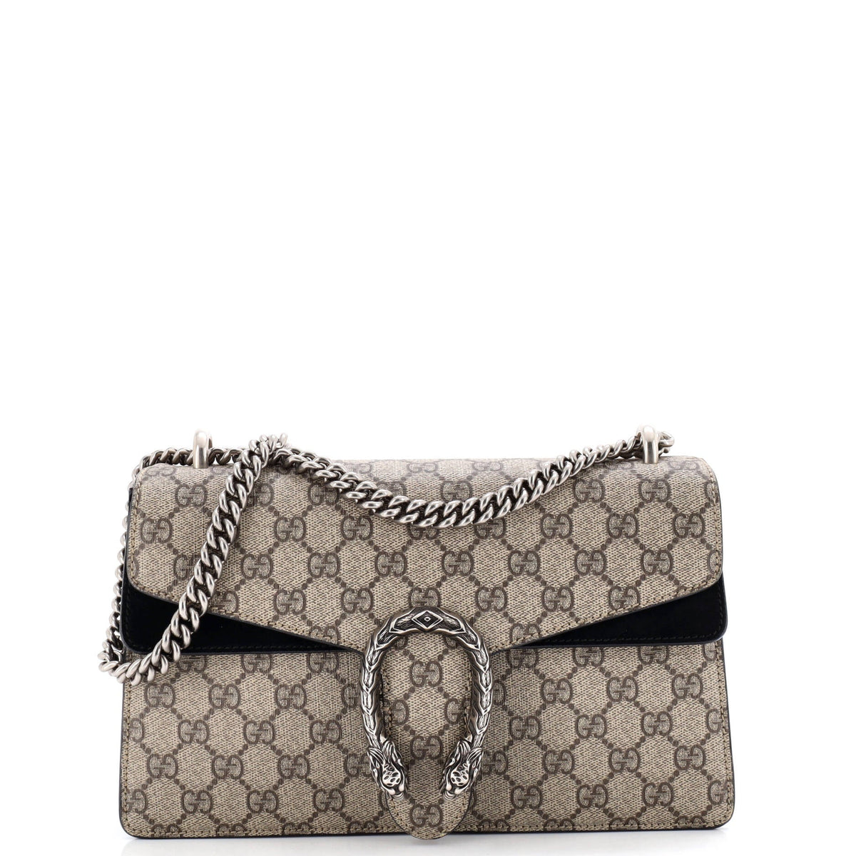 Gucci GUCCI Dionysus Bag GG Coated Canvas Small
