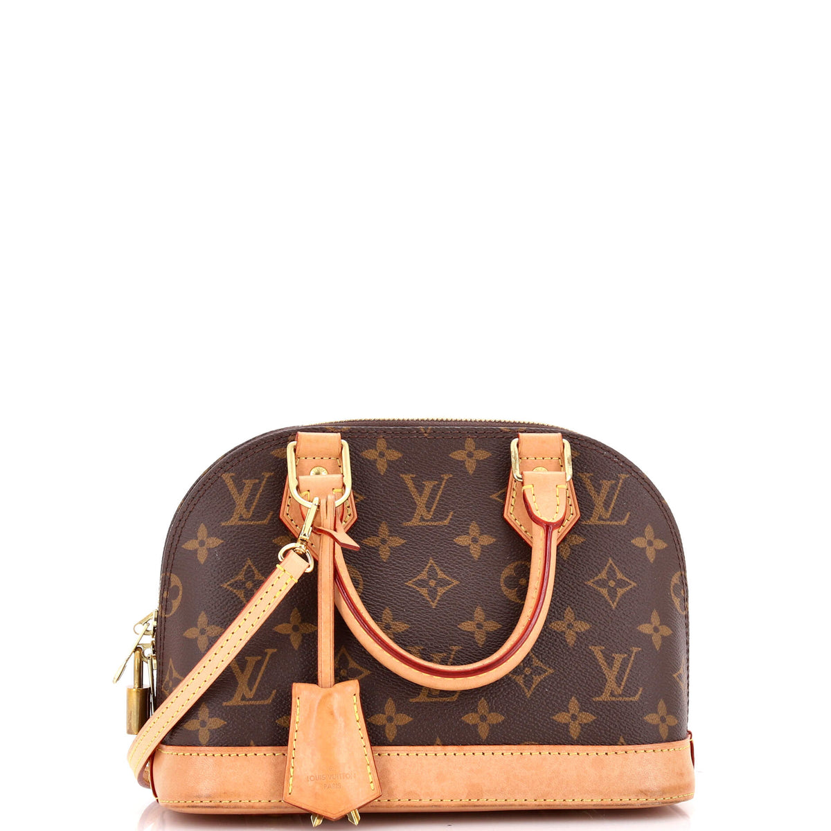 Louis Vuitton Alma Handbag Monogram Canvas BB