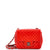 CHANEL Square Classic Single Flap Bag Chevron Patent Mini