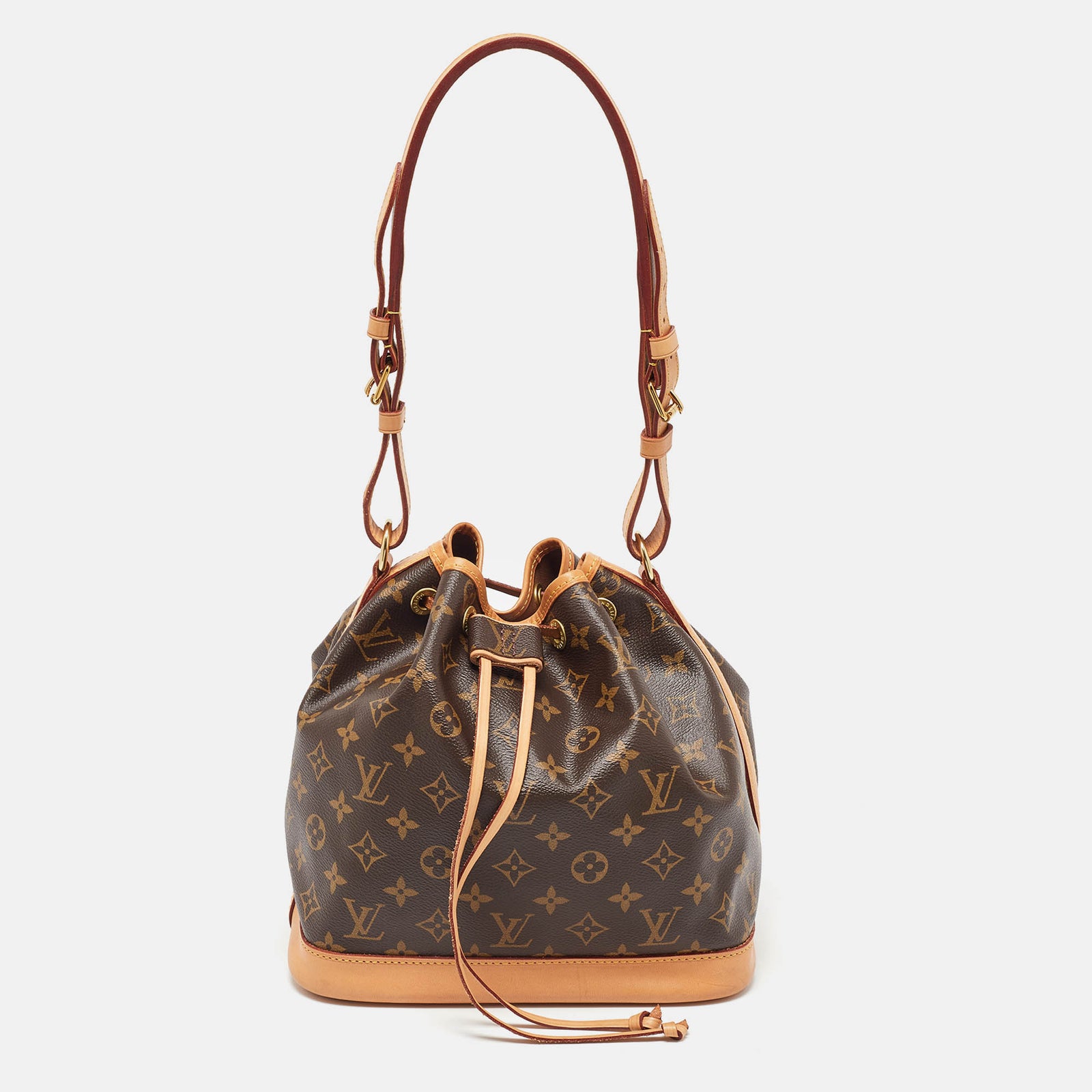 Louis Vuitton Petit Noe Tasche aus Canvas mit Monogramm