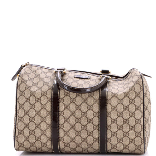 GUCCI Joy Boston Bag GG Coated Canvas Medium