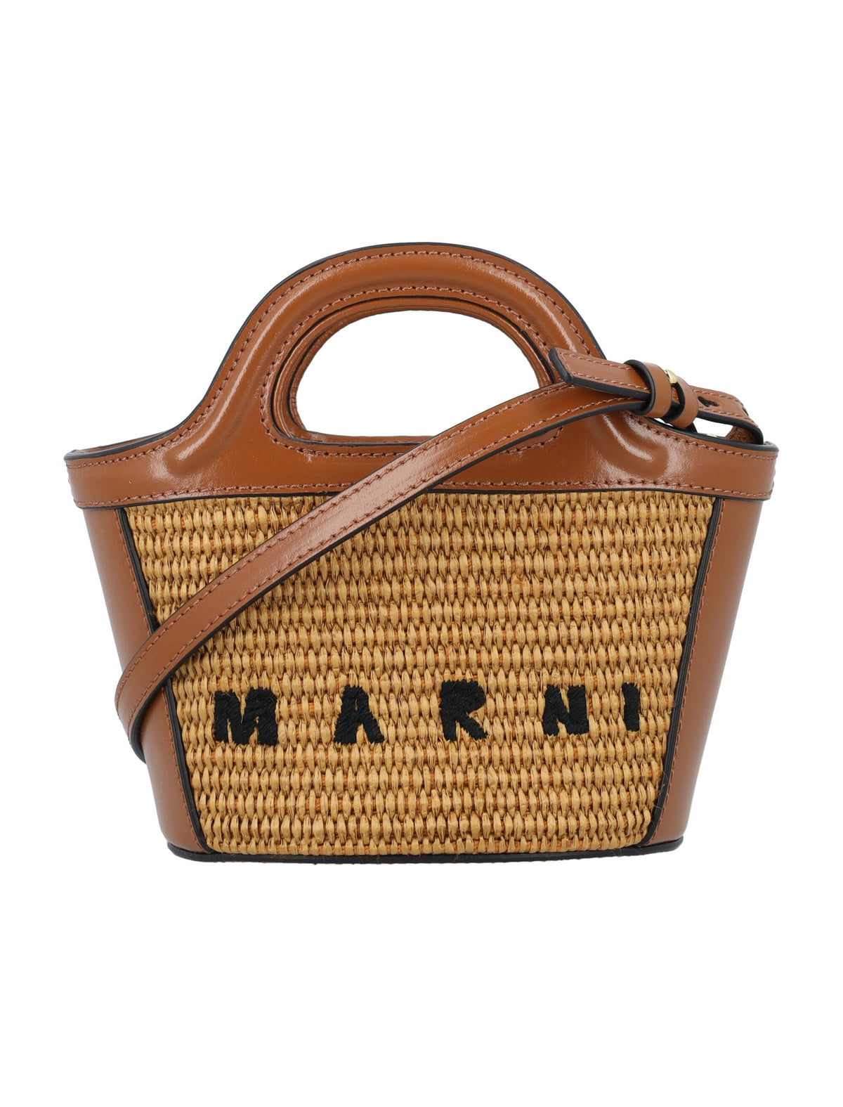 Marni Women's Tropicalia Micro Bag in Raw Sienna | 24ABMMP0067Q0P3860 Color 00M50