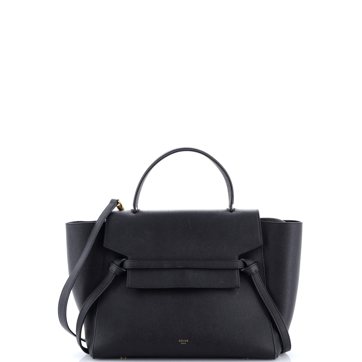 Celine CELINE Belt Bag Textured Leather Mini