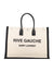 Men's Rive Gauche Large Tote Bag in Greige Black | 24A509415FAAVU Color 9083