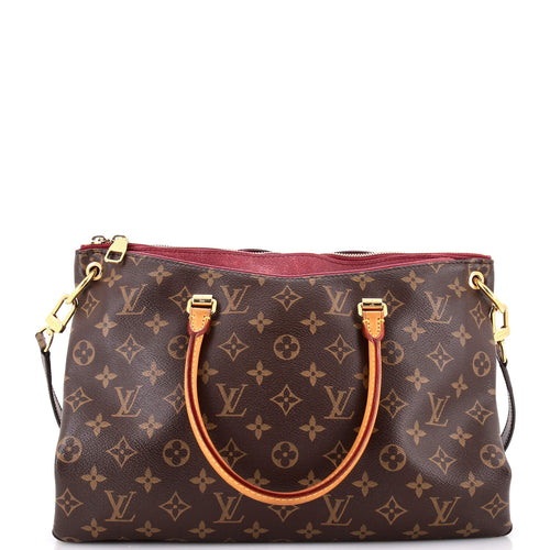 Pallas Tote Monogram Canvas with Leather