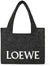 Women's MediumFont Tote in Black | A685B61X01