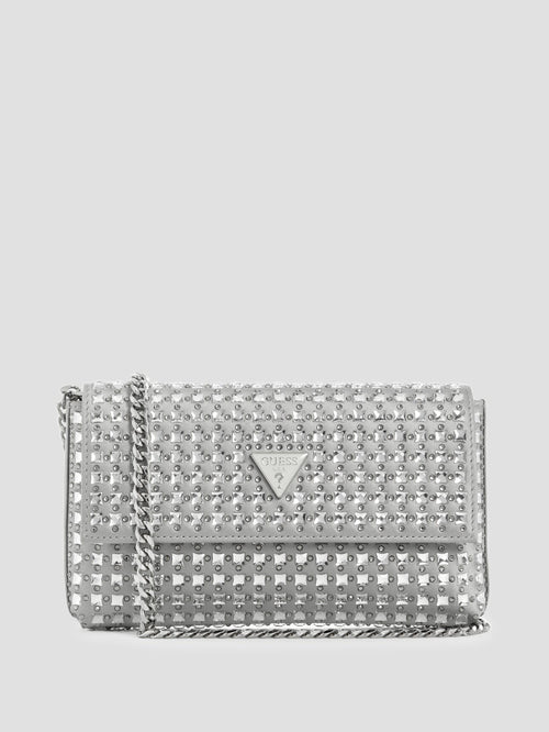 Zalina Rhinestone Clutch