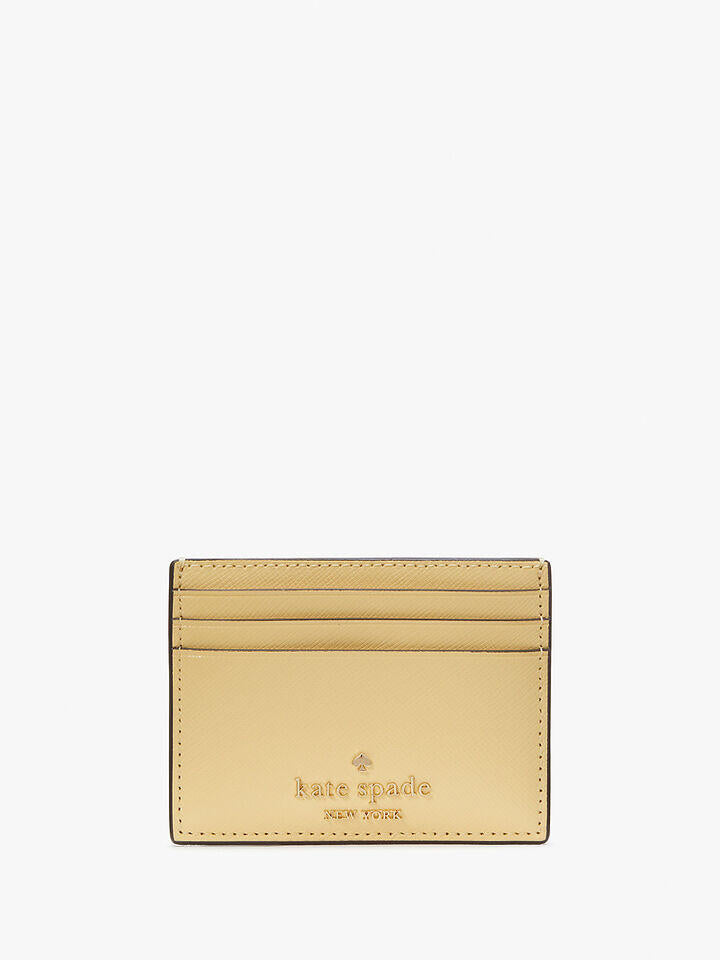 Kate Spade Au Madison Saffiano Leather Small Slim Card Holder