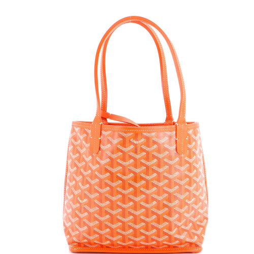 GOYARD Anjou Reversible Tote Coated Canvas Mini