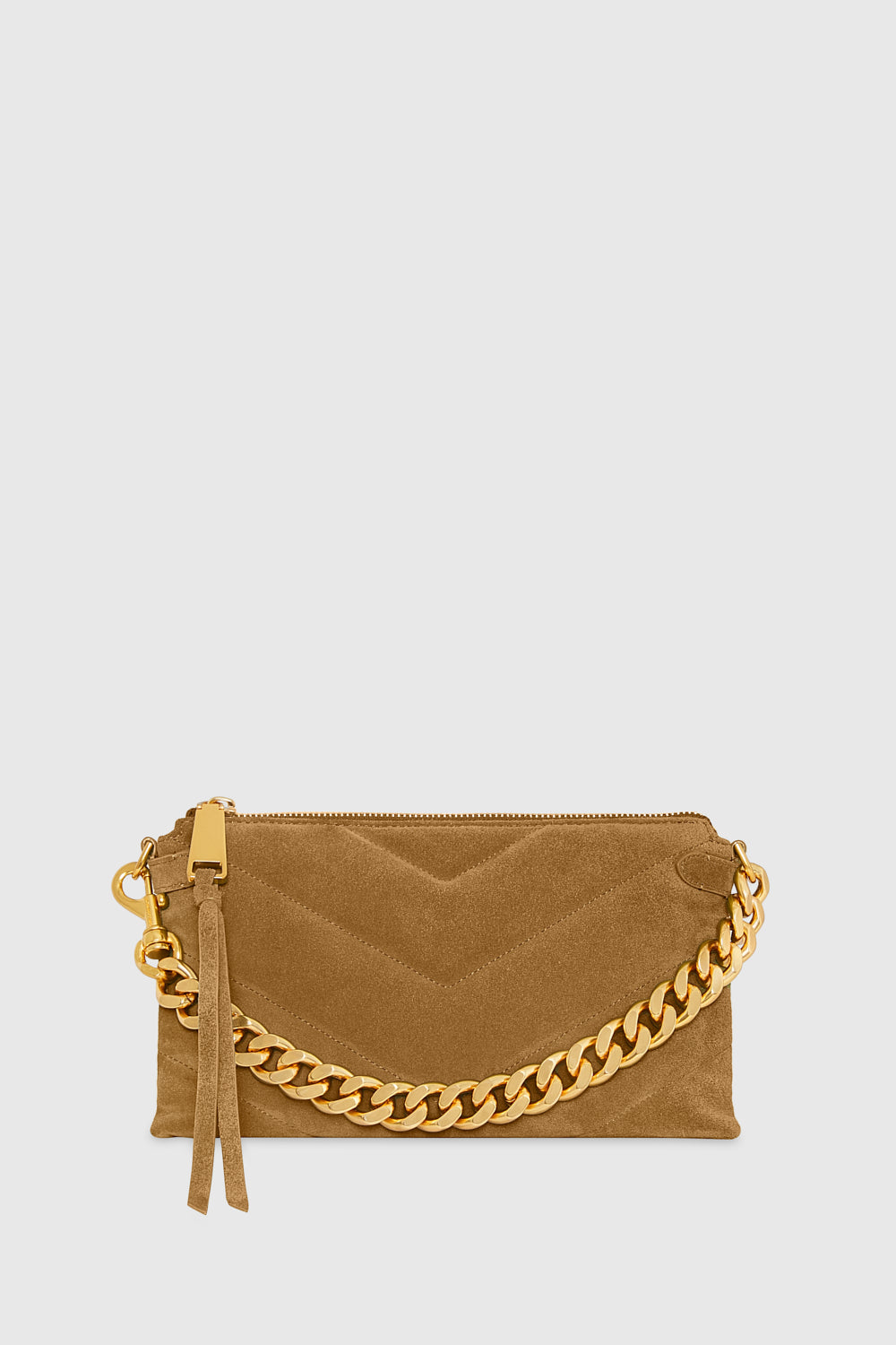 Rebecca Minkoff Edie Maxi Medium Crossbody Bag In Honey