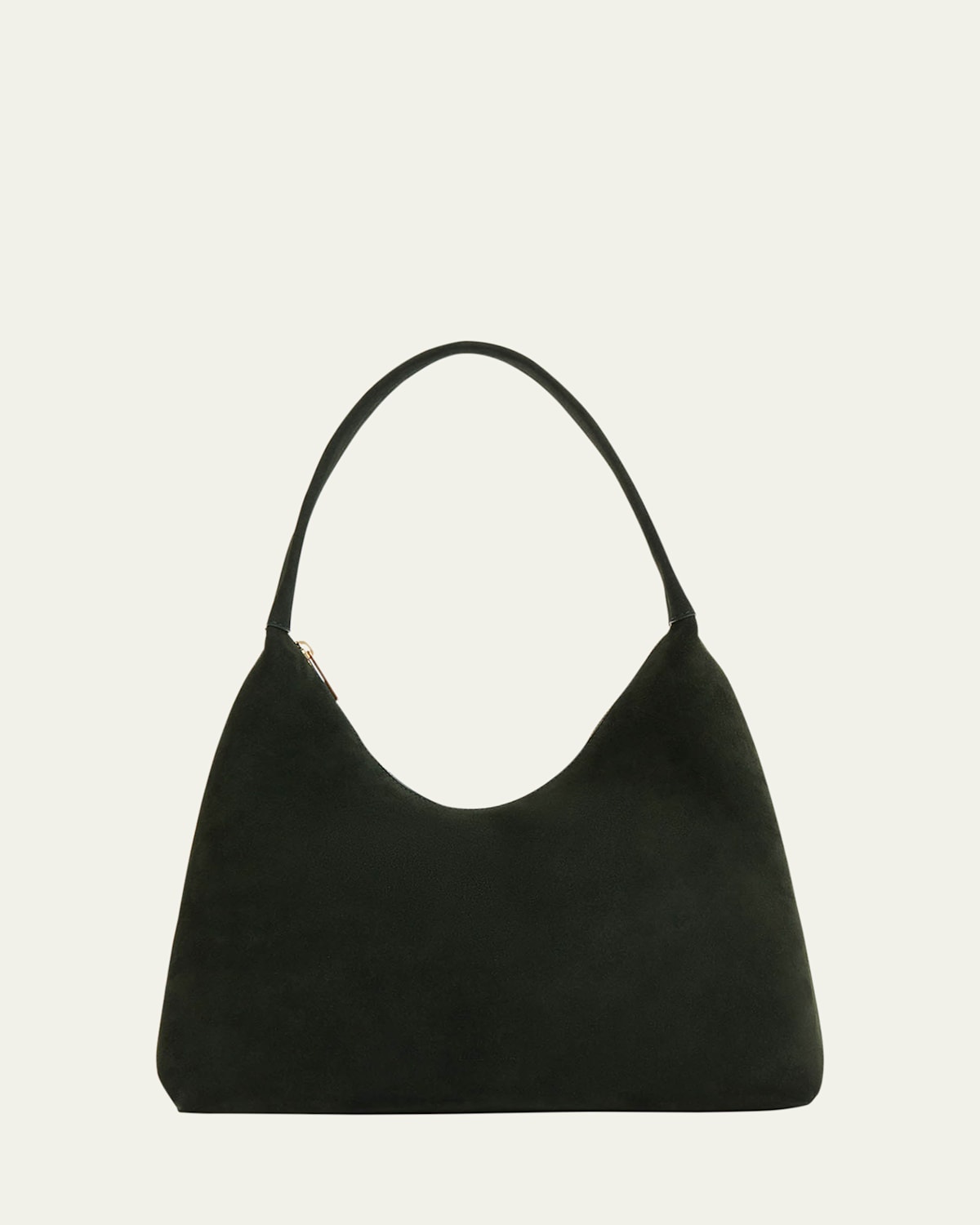 Mansur Gavriel Candy Zip Suede Shoulder Bag