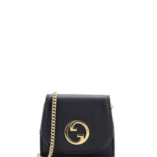 GUCCI Blondie NM Wallet on Chain Leather Medium