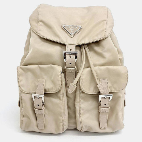 Re-Nylon Two Pocket Backpack