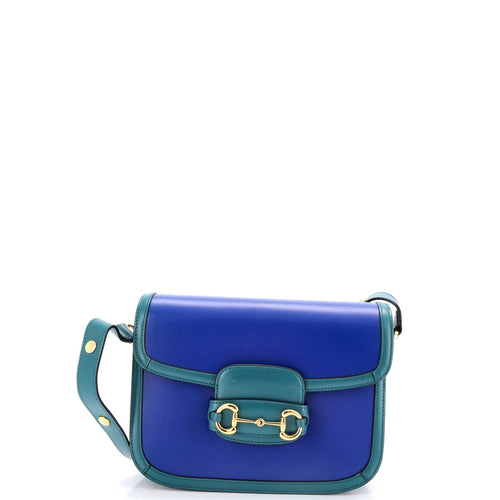GUCCI Horsebit 1955 Shoulder Bag Leather Small