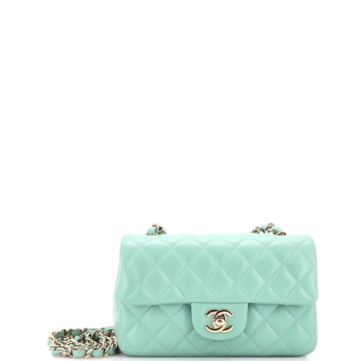 Chanel CHANEL Classic Single Flap Bag Quilted Lambskin Mini