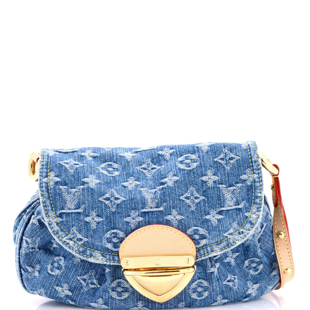 Louis Vuitton Sunset Handbag LV Remix Monogram Denim