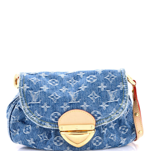 Sunset Handbag LV Remix Monogram Denim