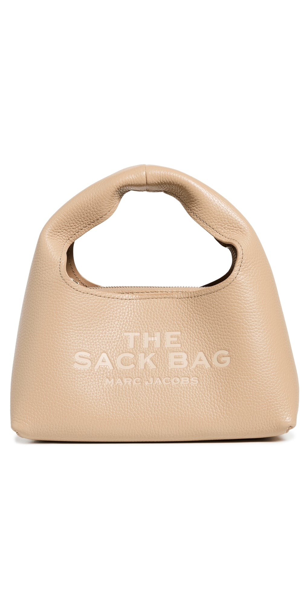 Marc Jacobs The Leather Mini Sack Bag Camel One Size