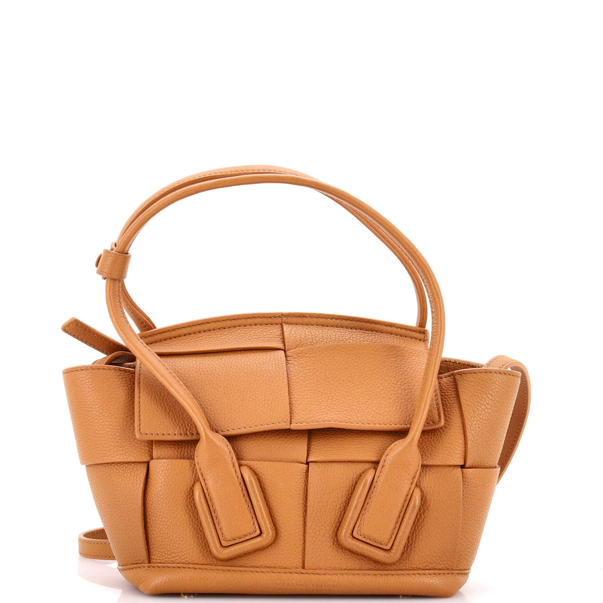 Bottega Veneta Arco Bag Maxi Intrecciato Leather Small