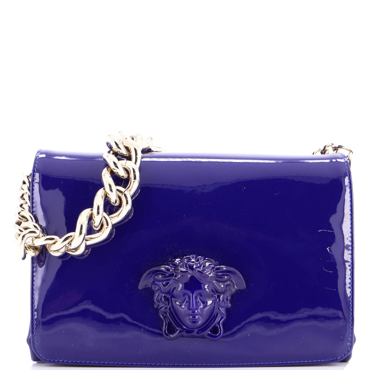 Versace VERSACE Palazzo Medusa Flap Bag Leather