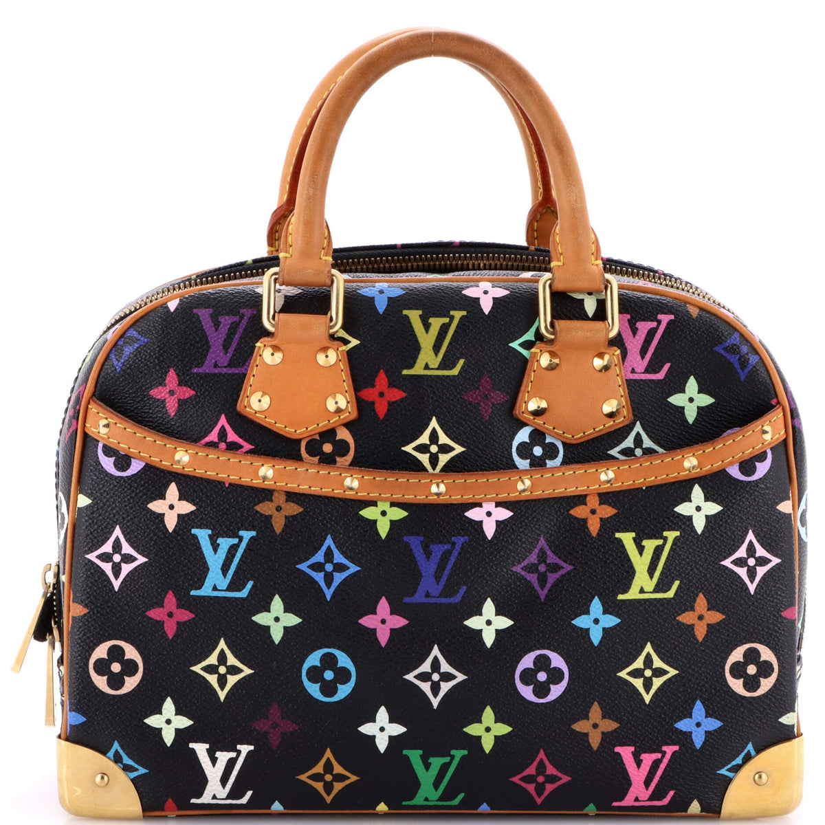 Louis Vuitton Trouville Handbag Monogram Multicolor