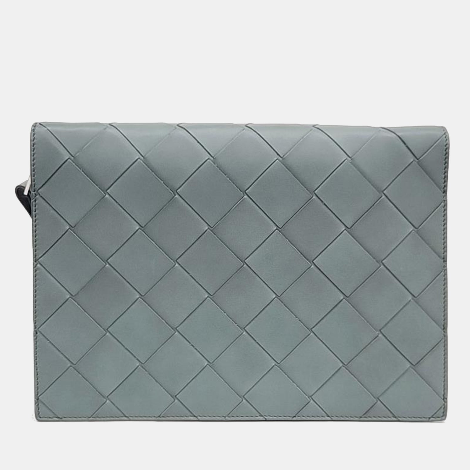 Bottega Veneta Pochette en cuir intrecciato