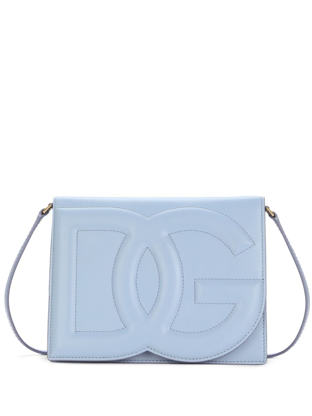 Dolce & Gabbana Women's Dg Logo Crossbody Bag in Clear Blue | Size UNI | BB7287AW57680789