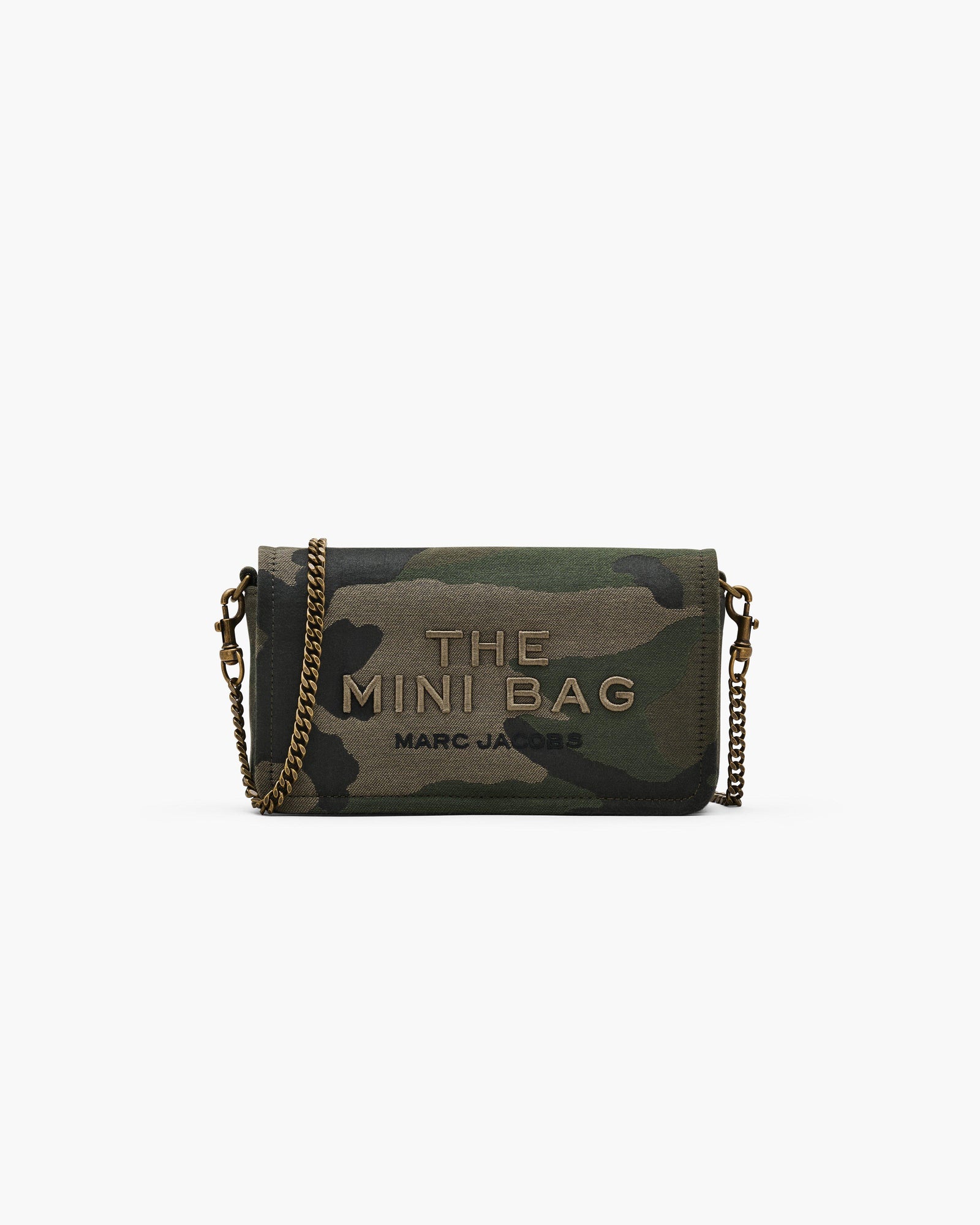 Marc Jacobs The Camo Jacquard Chain Mini Bag in Camo Multi