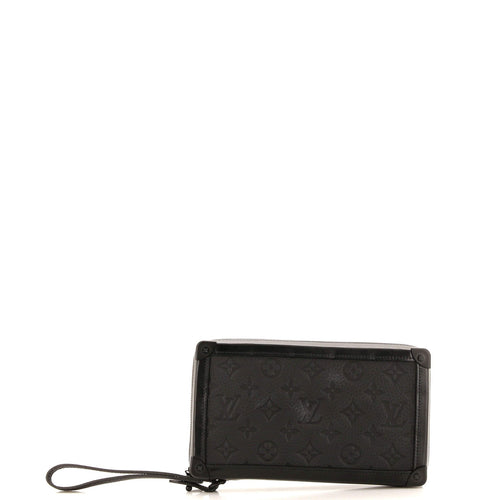 Soft Trunk Clutch Monogram Taurillon Leather