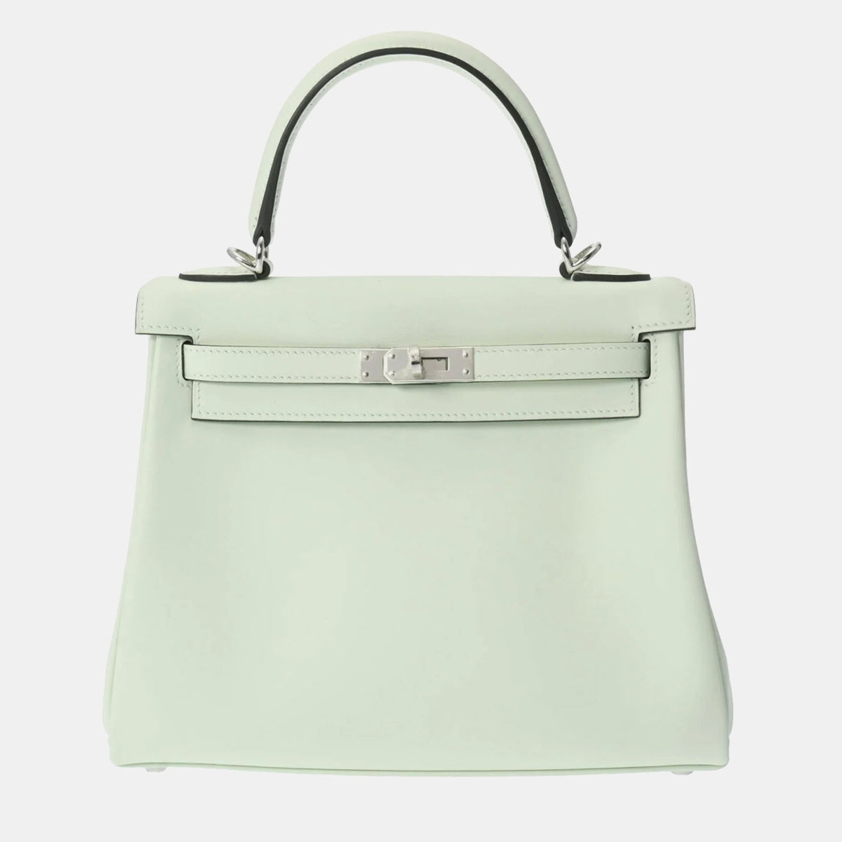 Hermès Vert Fizz Swift Leather Kelly 25 Tote Bag