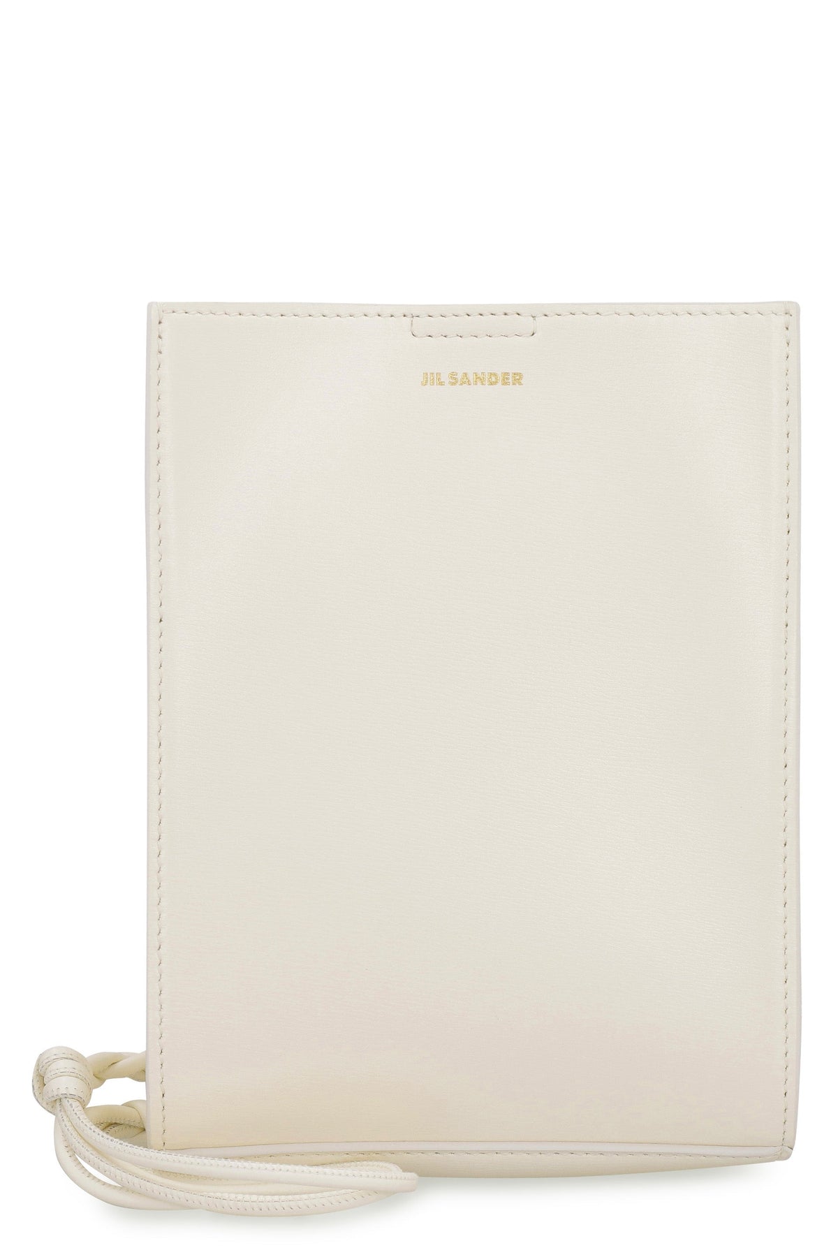 Jil Sander Women's Tangle Leather Crossbody Bag in Panna | J07WG0001P4841 Color 106