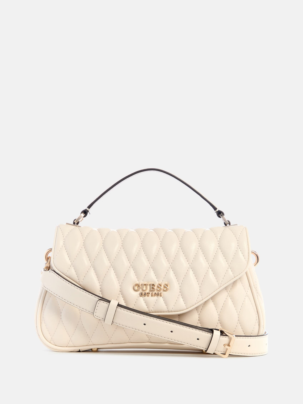 Guess Valla Faux-leather Quilted Crossbody