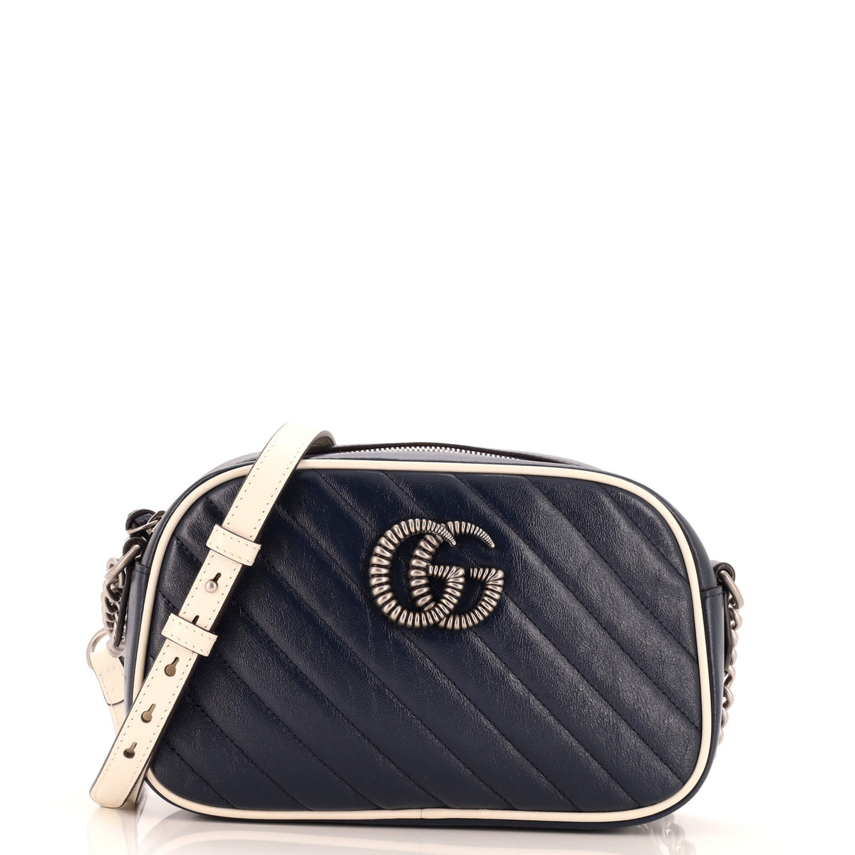 Gucci GUCCI GG Marmont Shoulder Bag Diagonal Quilted Leather Small