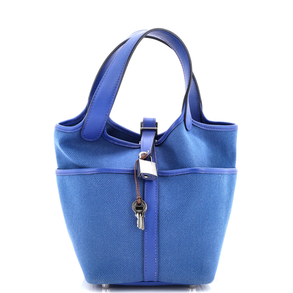 Hermès Cargo Picotin Lock Bag Canvas and Swift PM