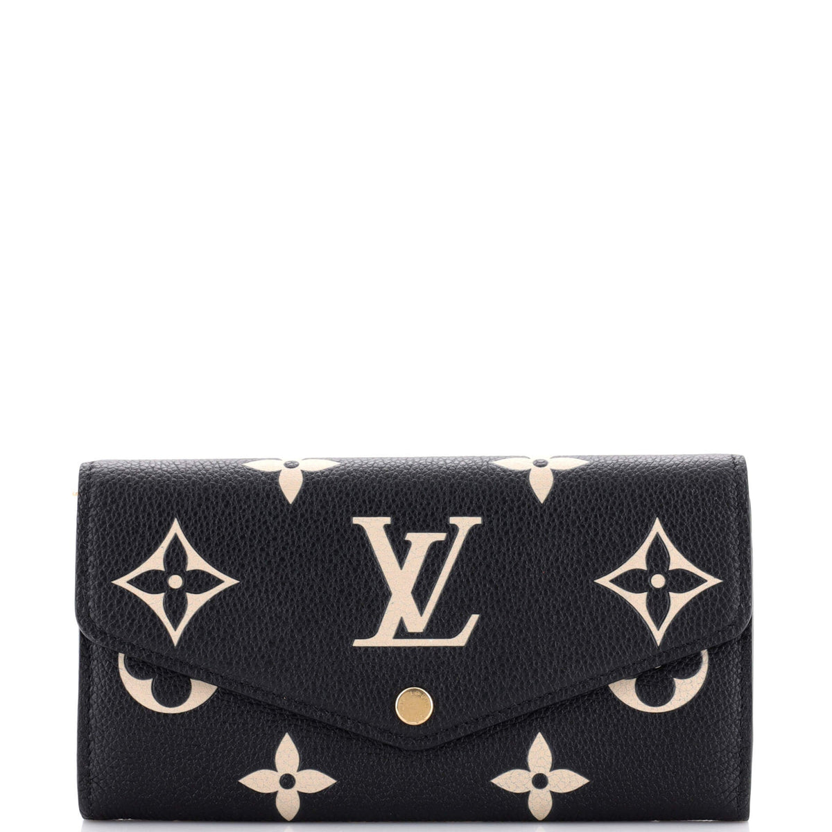 Louis Vuitton Sarah Wallet NM Bicolor Monogram Empreinte Giant
