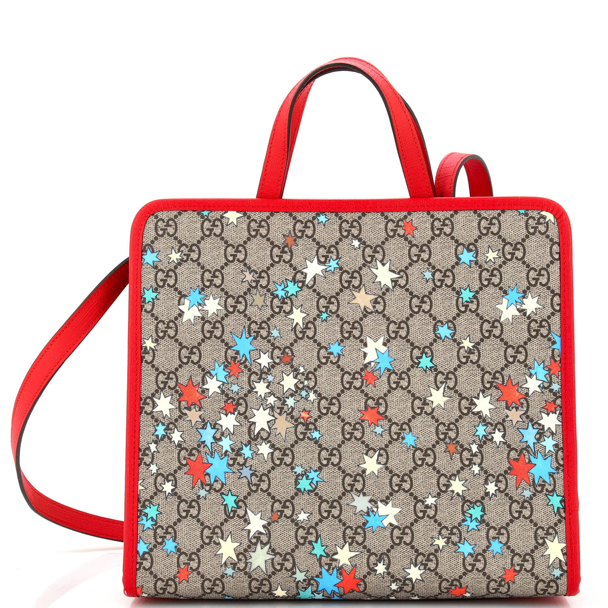 Gucci GUCCI Children's Tote Printed GG Coated Canvas Medium