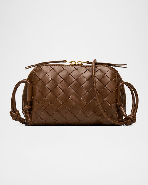 Zip Leather Pouch Shoulder Bag