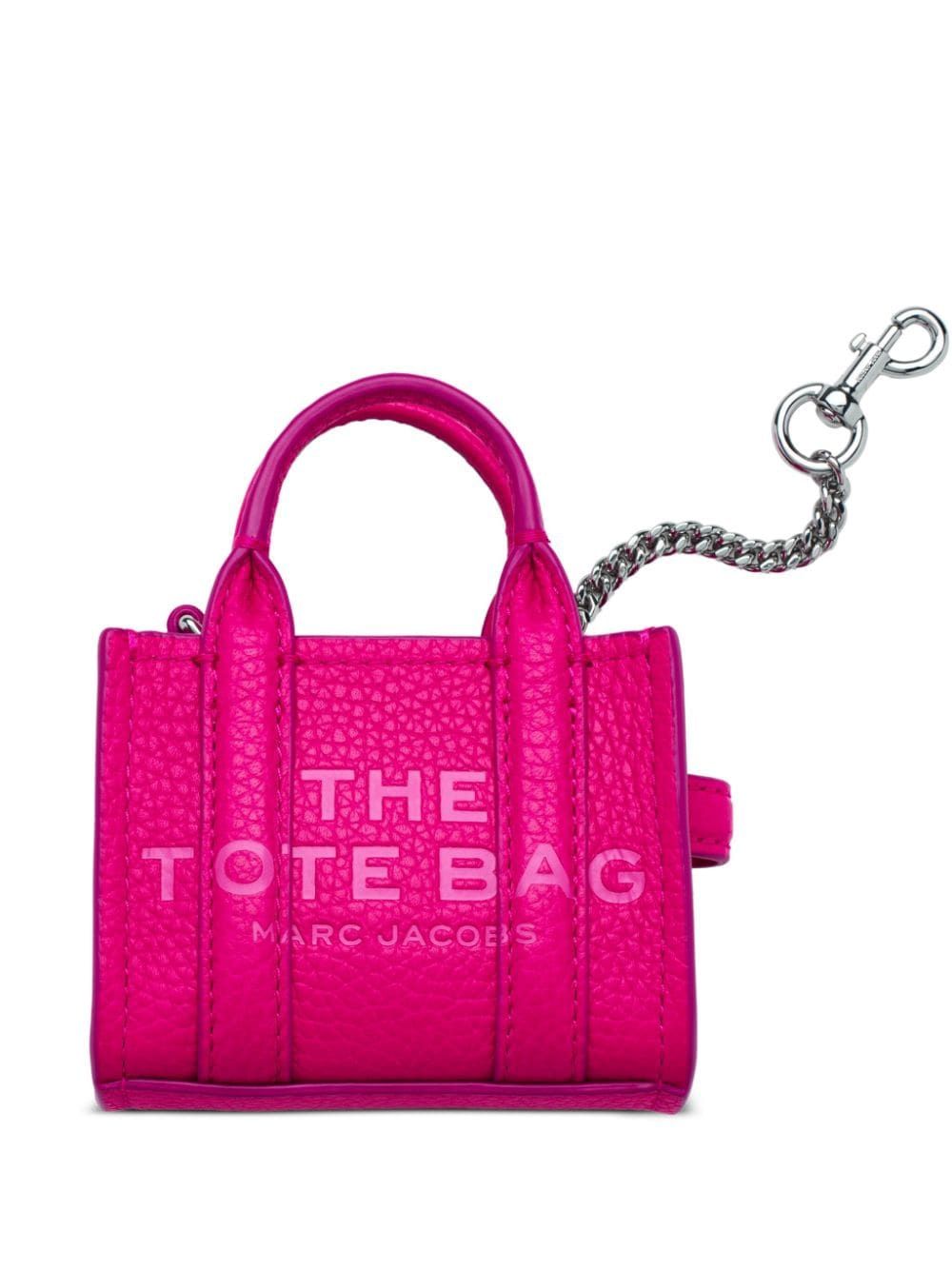 Marc Jacobs Women's The Nano Tote Charm in Pink 665 | 2F3SCP005S07 Color PINK Color 665