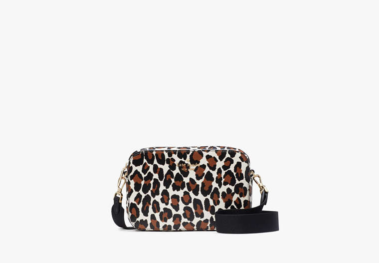 Kate Spade New York Mini sac pour appareil photo Madison à pois léopard