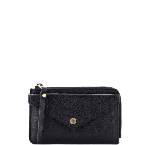 Recto Verso Card Holder Monogram Empreinte Leather