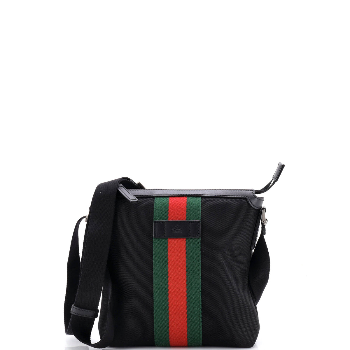 Gucci GUCCI Web Messenger Bag Techno Canvas Small