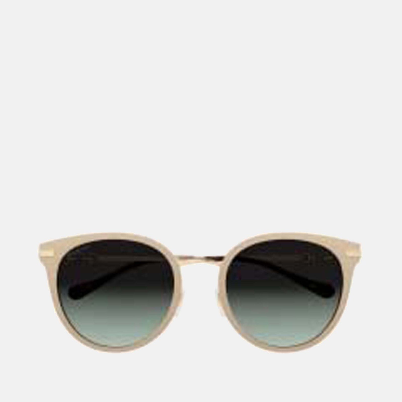 Gucci Ivory / Beige - GG1015 horsebit round-frame sunglasses