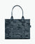 The Camo Jacquard Large Tote Bag in Blue Multi