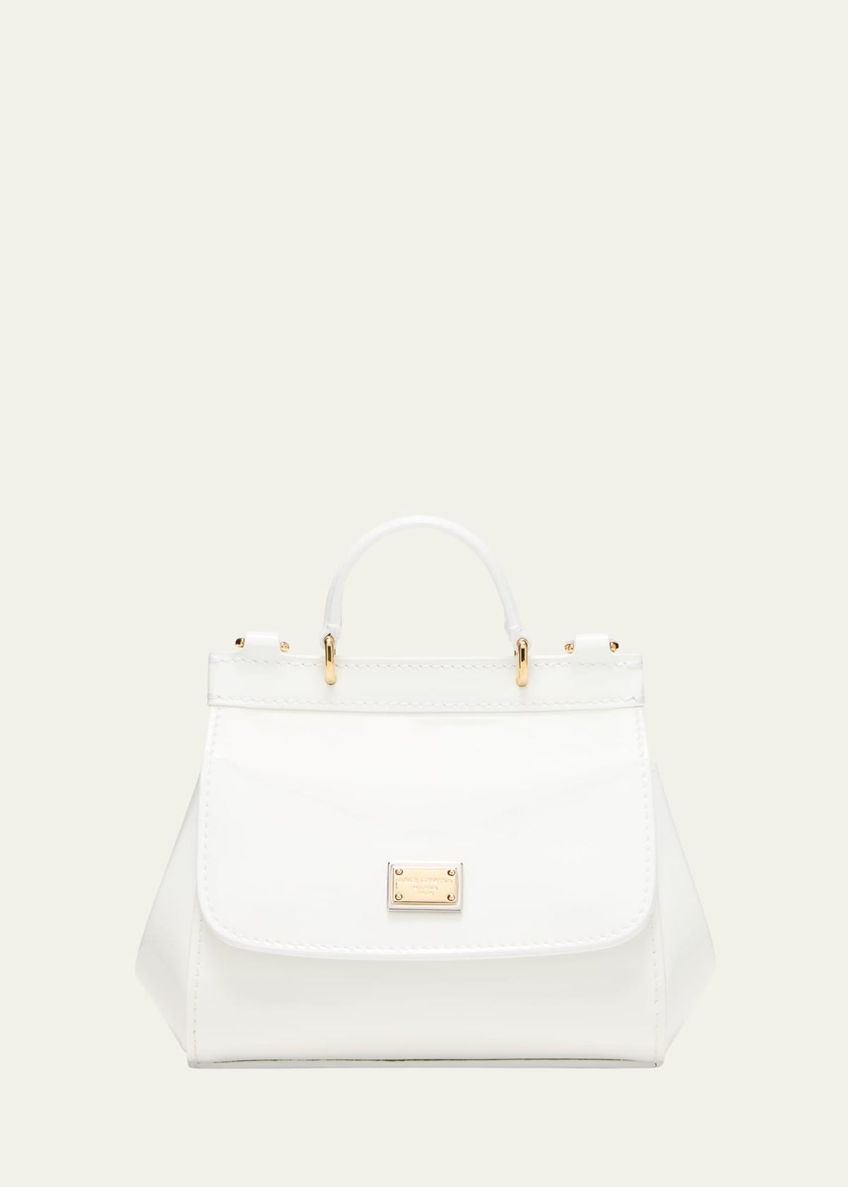 Dolce & Gabbana Girl's Sicily Patent Leather Bag
