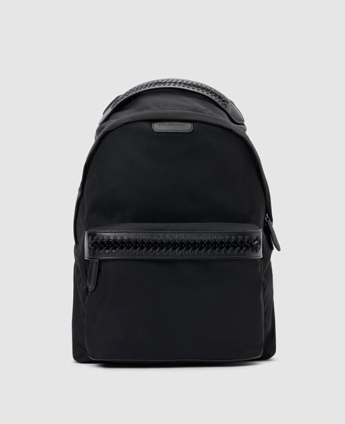 Logo Strap Backpack, Woman, Black